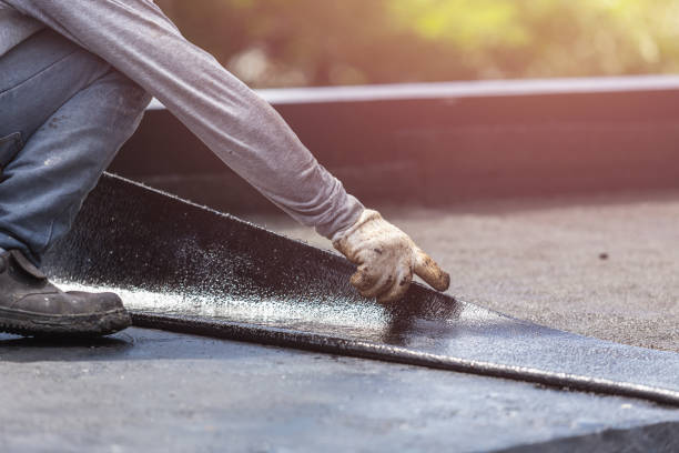 Professional Crawl Space Encapsulation technician working in Nappanee, IN